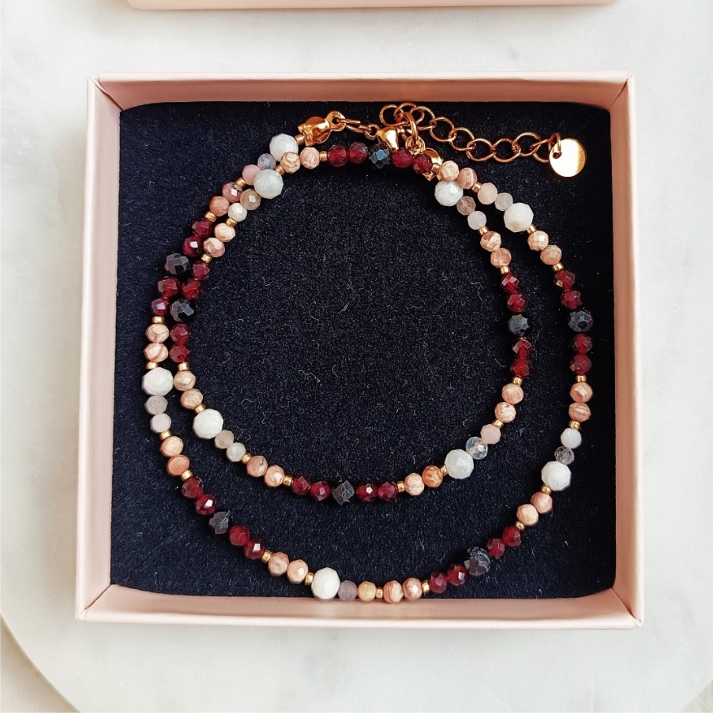 Naszyjnik Choker z Kamieni