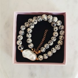 Naszyjnik Perła Jaspis...