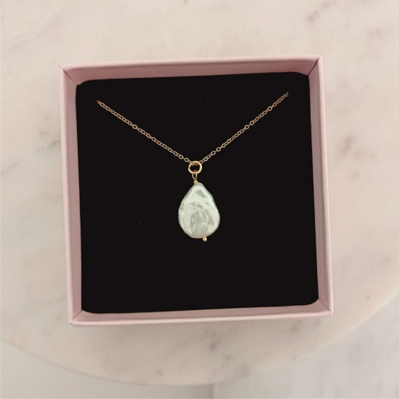 Naszyjnik z Perłą Naturalną