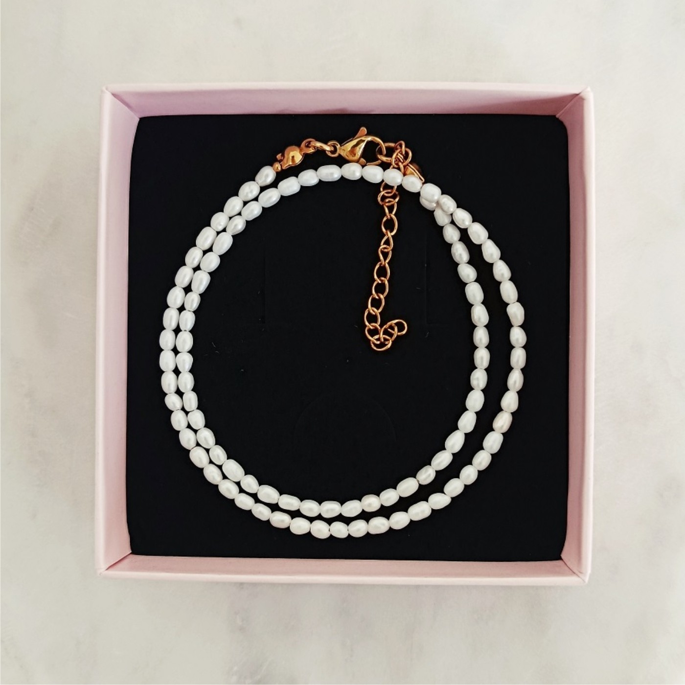 Naszyjnik z naturalnych Pereł