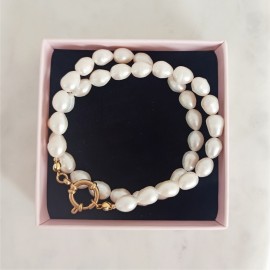 Choker Perły Naturalne