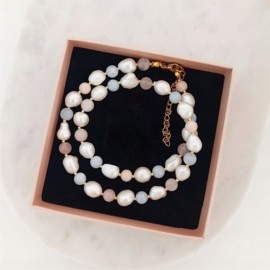 Naszyjnik Perły Morganit