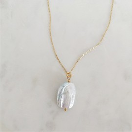 Naszyjnik z Perłą Naturalną